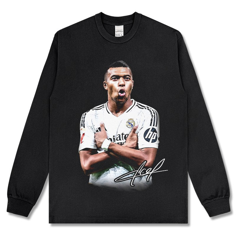 MBAPPÉ LONG SLEEVE · FINAL WHISTLE