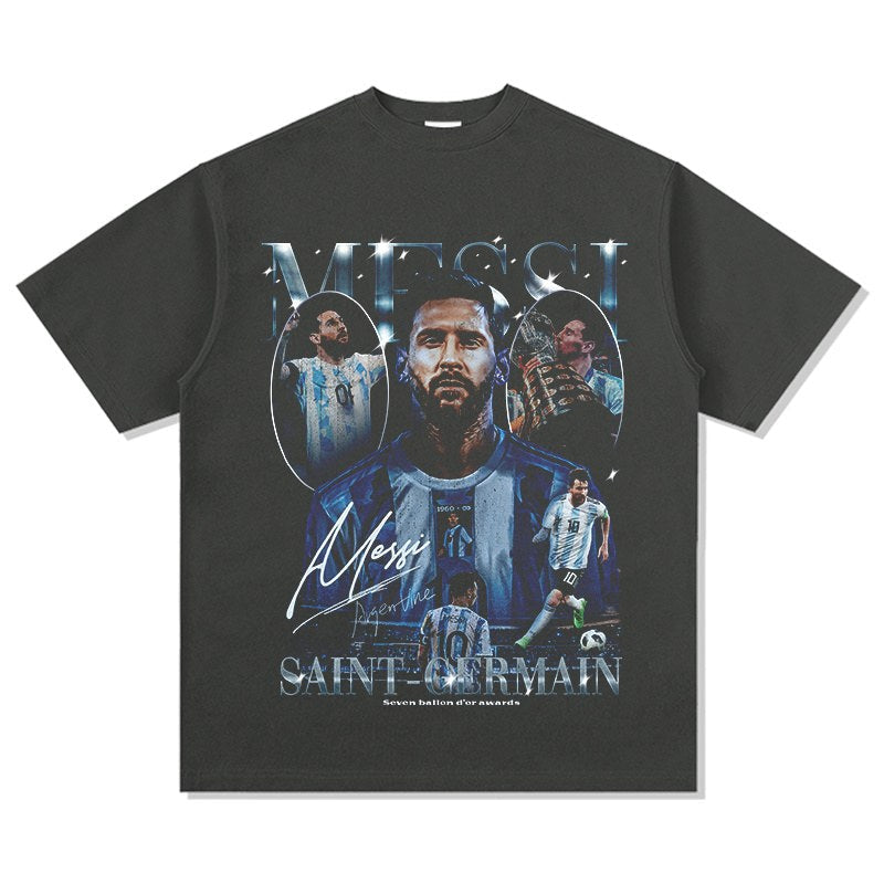 MESSI VINTAGE TEE · KING