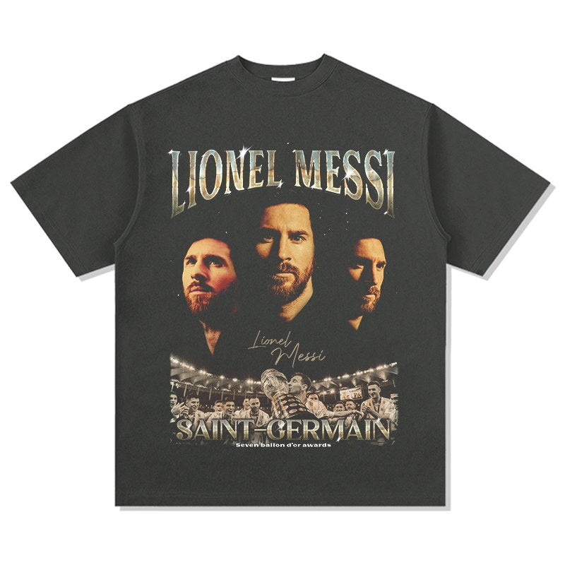 MESSI VINTAGE TEE · CAPTAIN