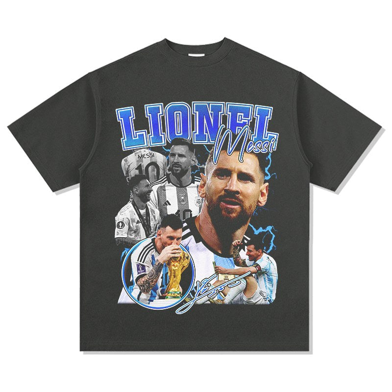 MESSI VINTAGE TEE · CORNER FLAG