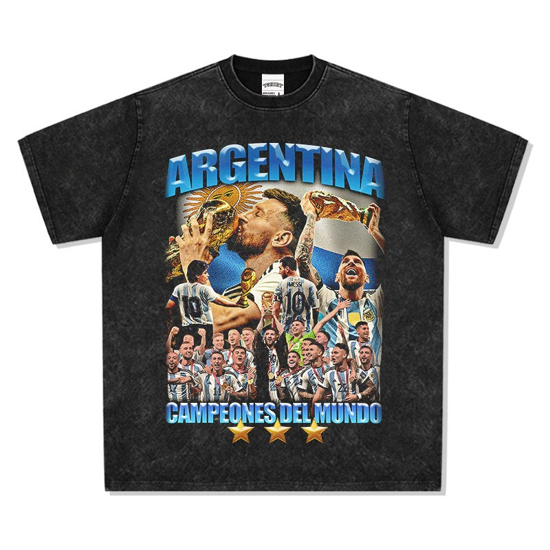 MESSI VINTAGE TEE · FREE KICK