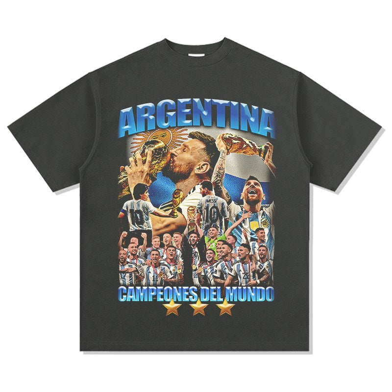 MESSI VINTAGE TEE · FREE KICK