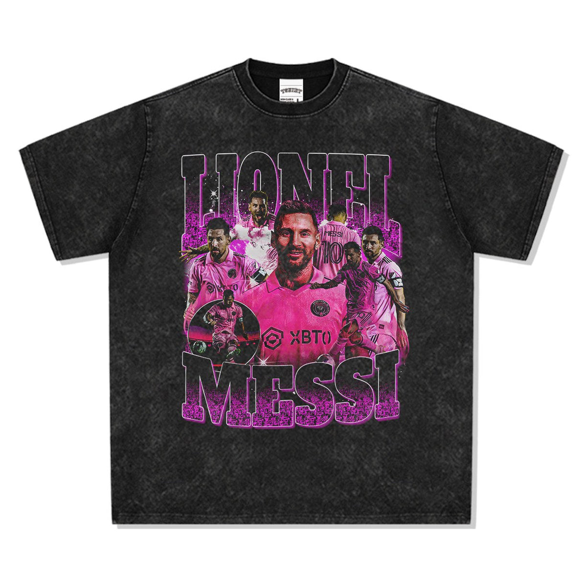 MESSI VINTAGE TEE · NO LOOK