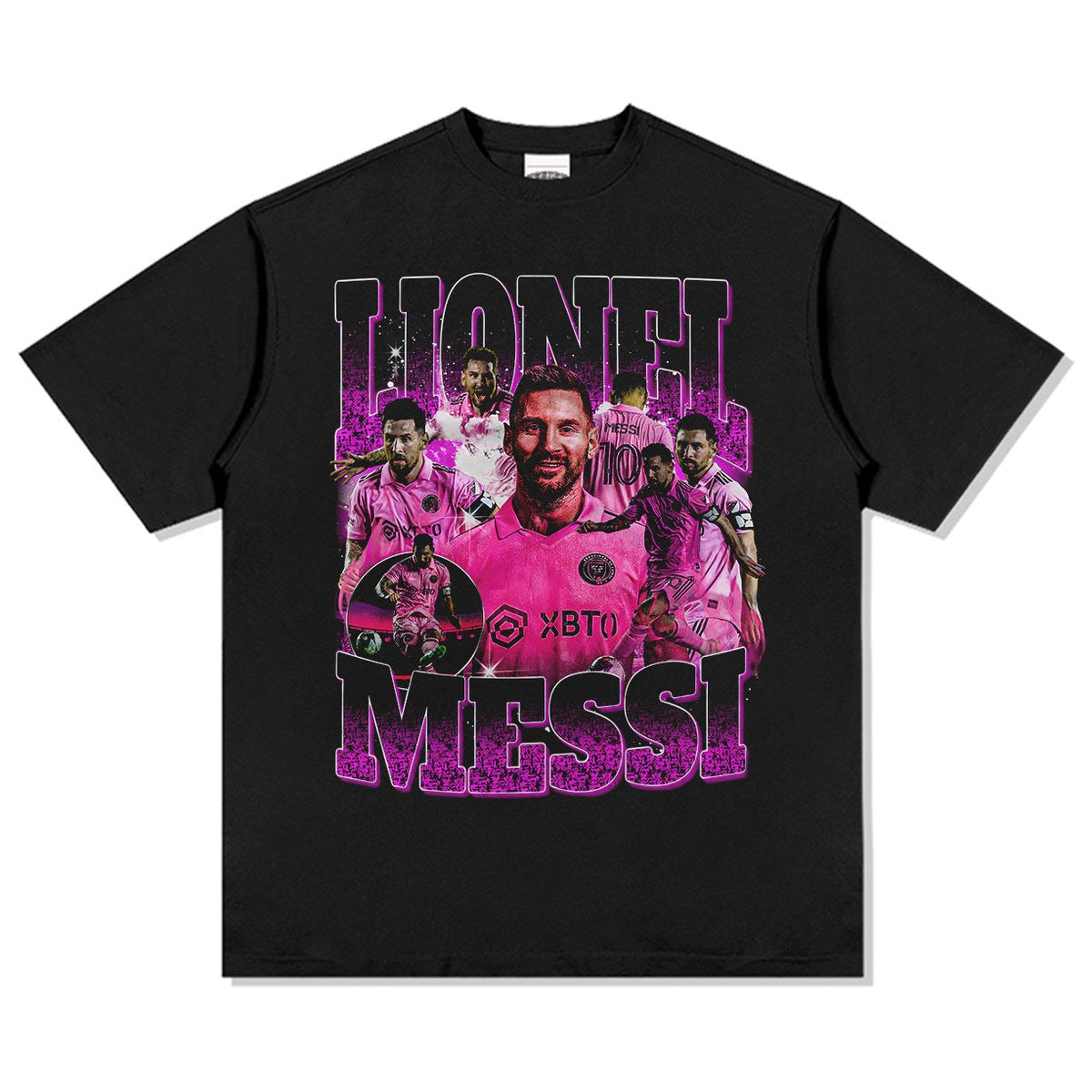 MESSI VINTAGE TEE · NO LOOK