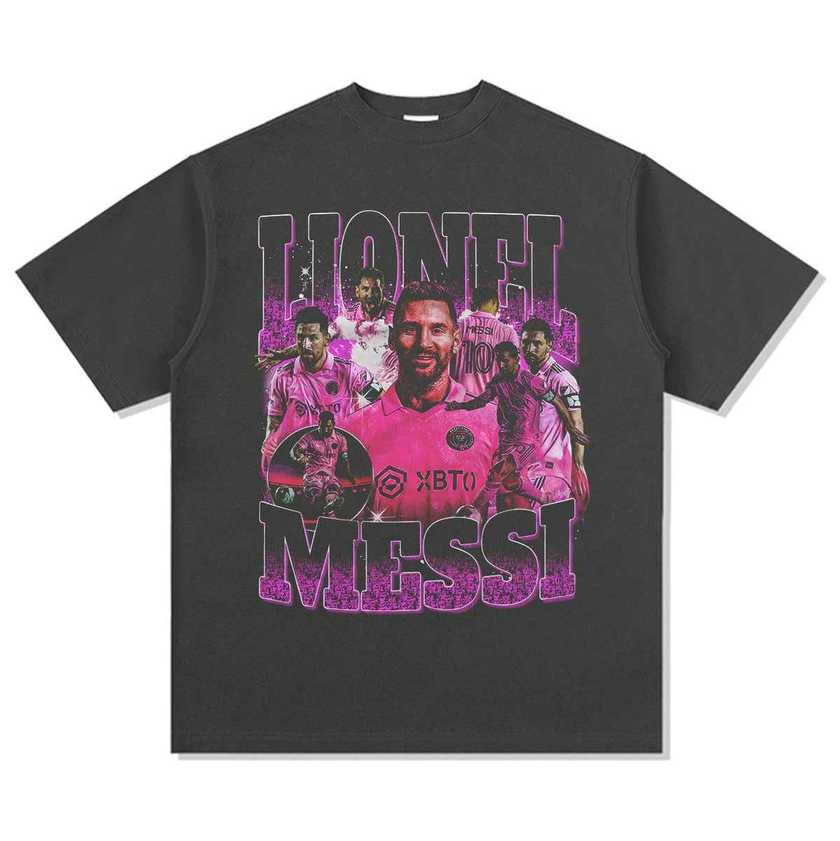 MESSI VINTAGE TEE · NO LOOK