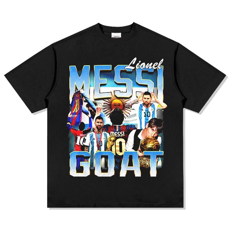 MESSI VINTAGE TEE · STEPOVER