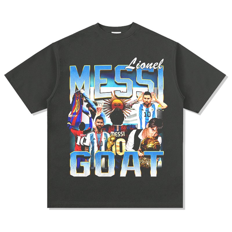 MESSI VINTAGE TEE · STEPOVER