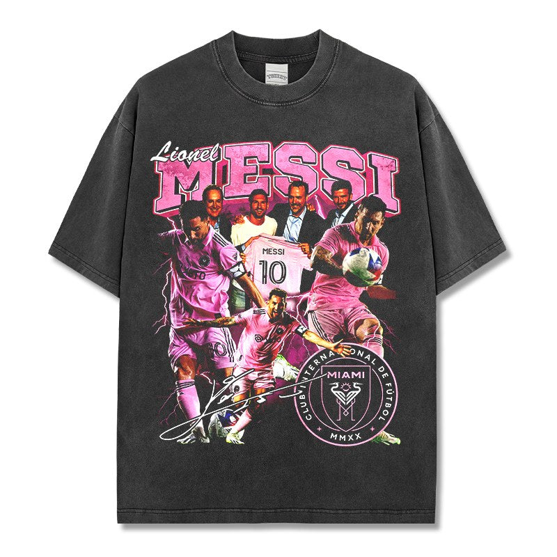 MESSI VINTAGE TEE · ELASTICO