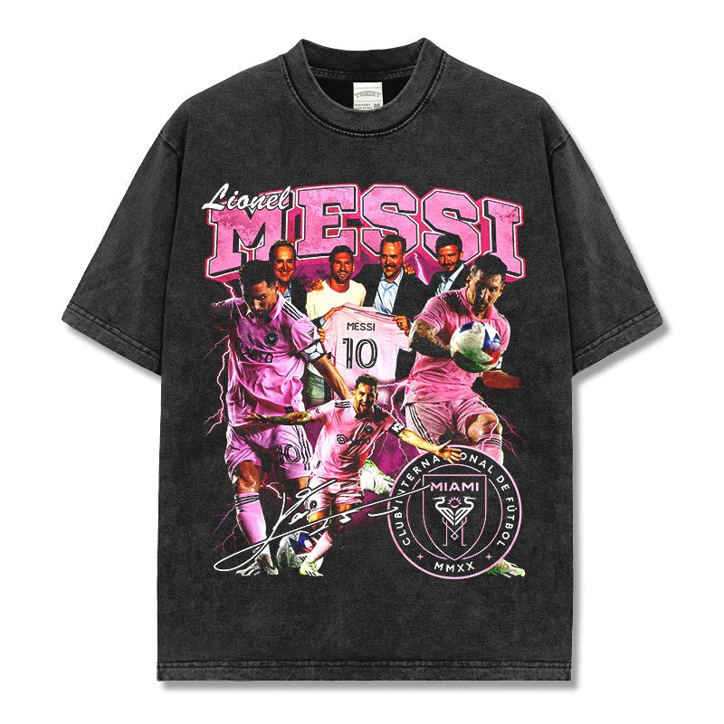 MESSI VINTAGE TEE · ELASTICO