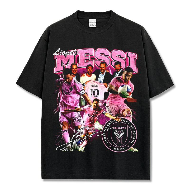MESSI VINTAGE TEE · ELASTICO