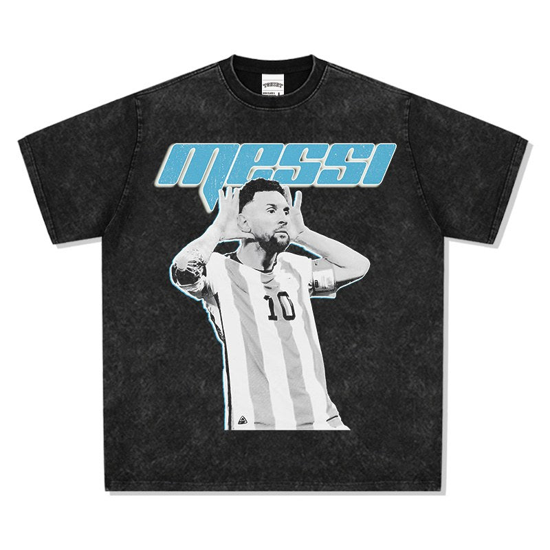MESSI VINTAGE TEE · BICYCLE KICK