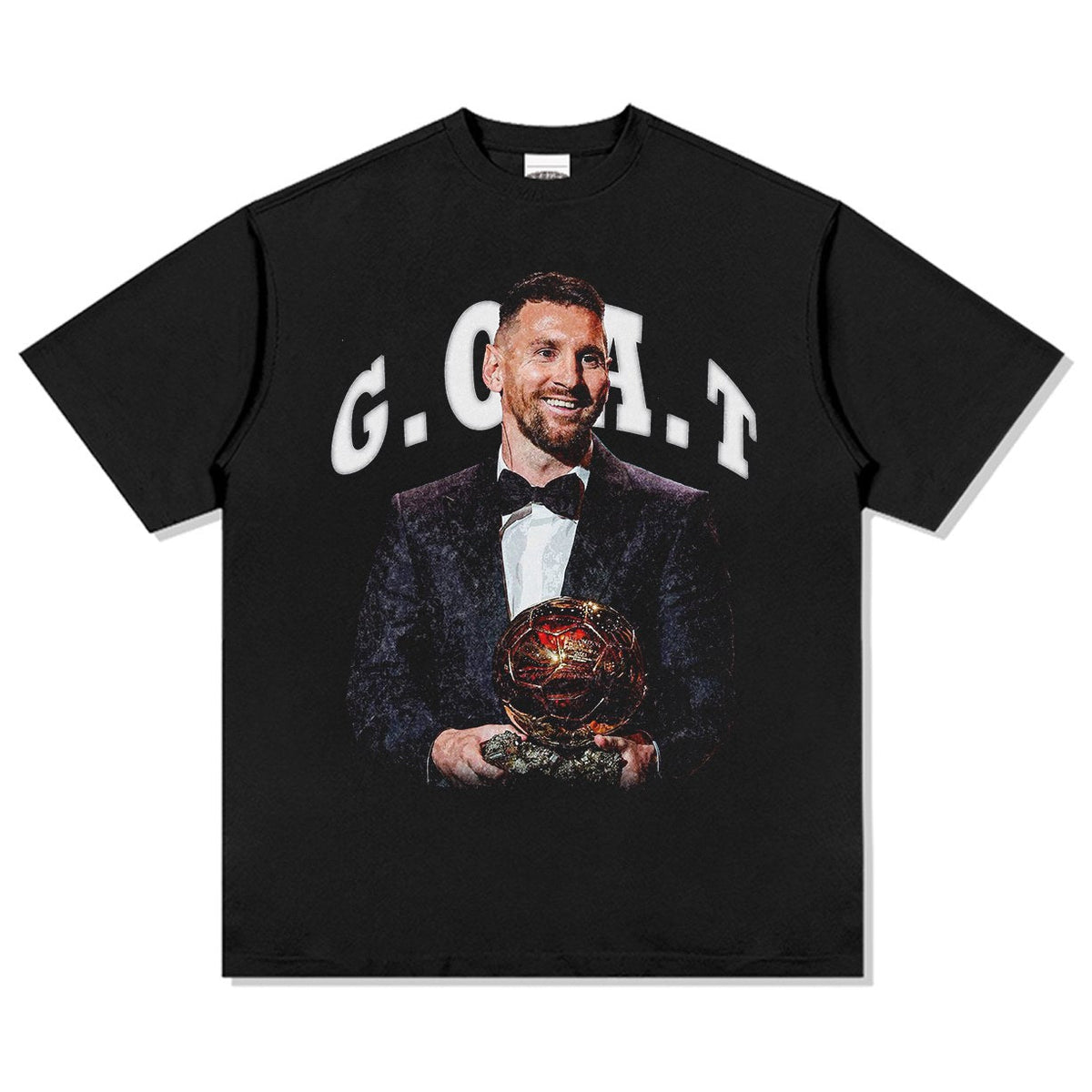 MESSI VINTAGE TEE · TOP BIN