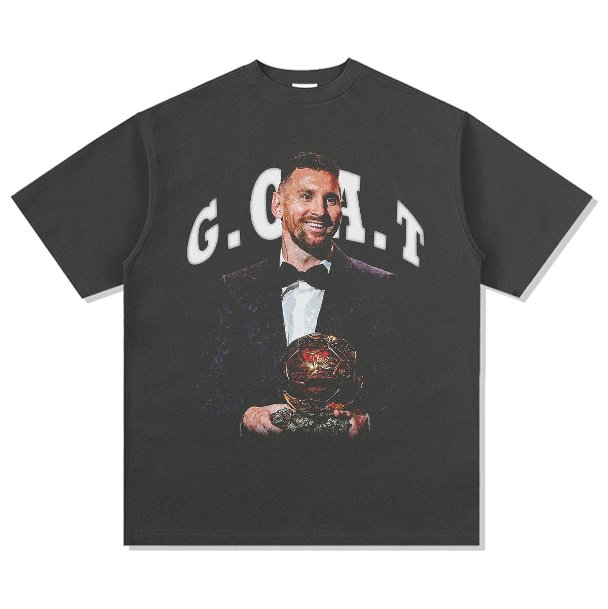 MESSI VINTAGE TEE · TOP BIN
