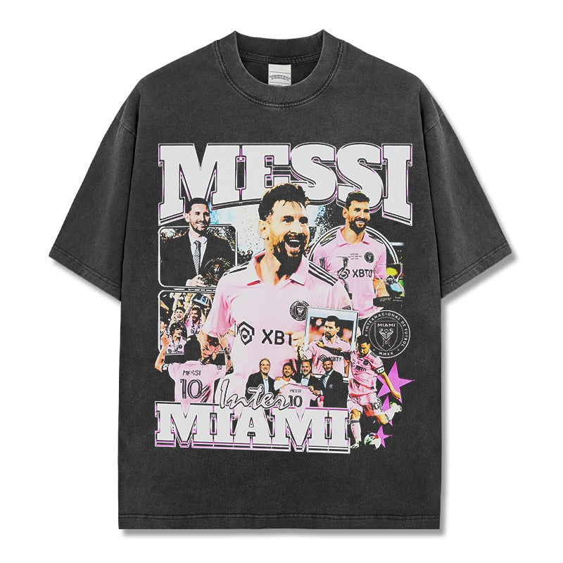 MESSI VINTAGE TEE · PENALTY SPOT