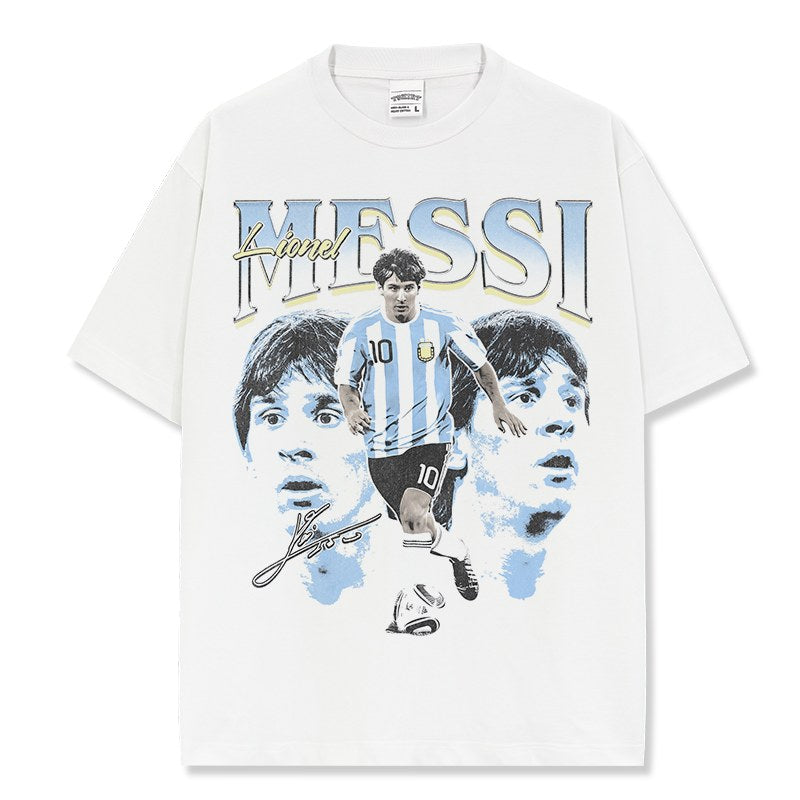 MESSI VINTAGE TEE · KICK OFF