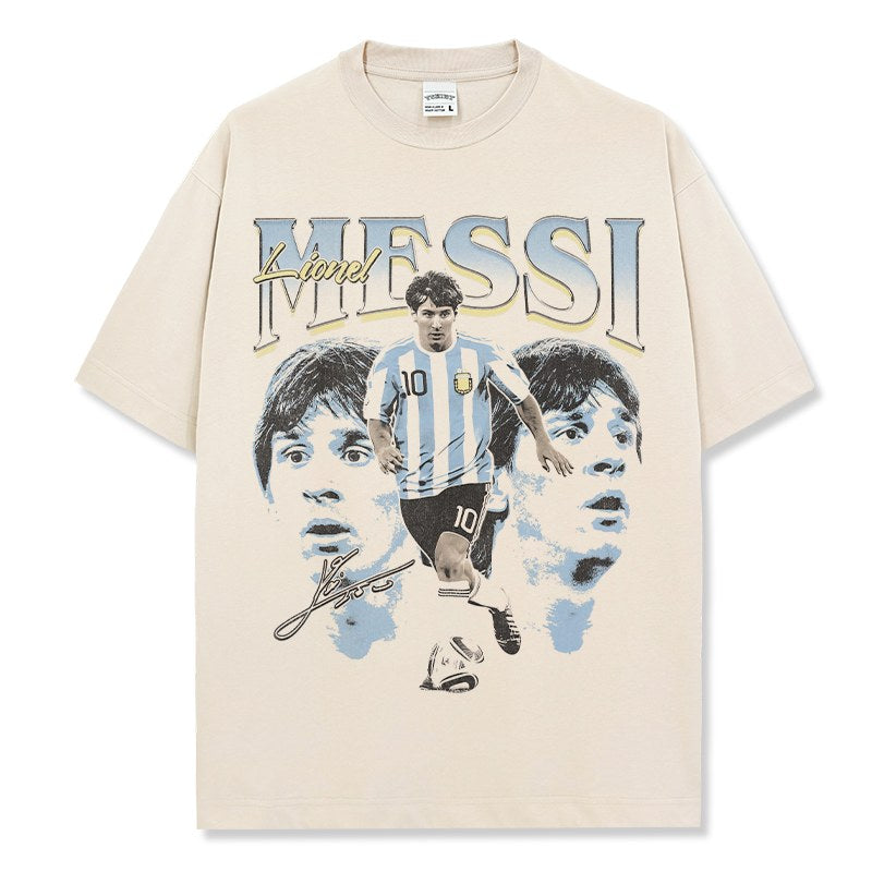 MESSI VINTAGE TEE · KICK OFF