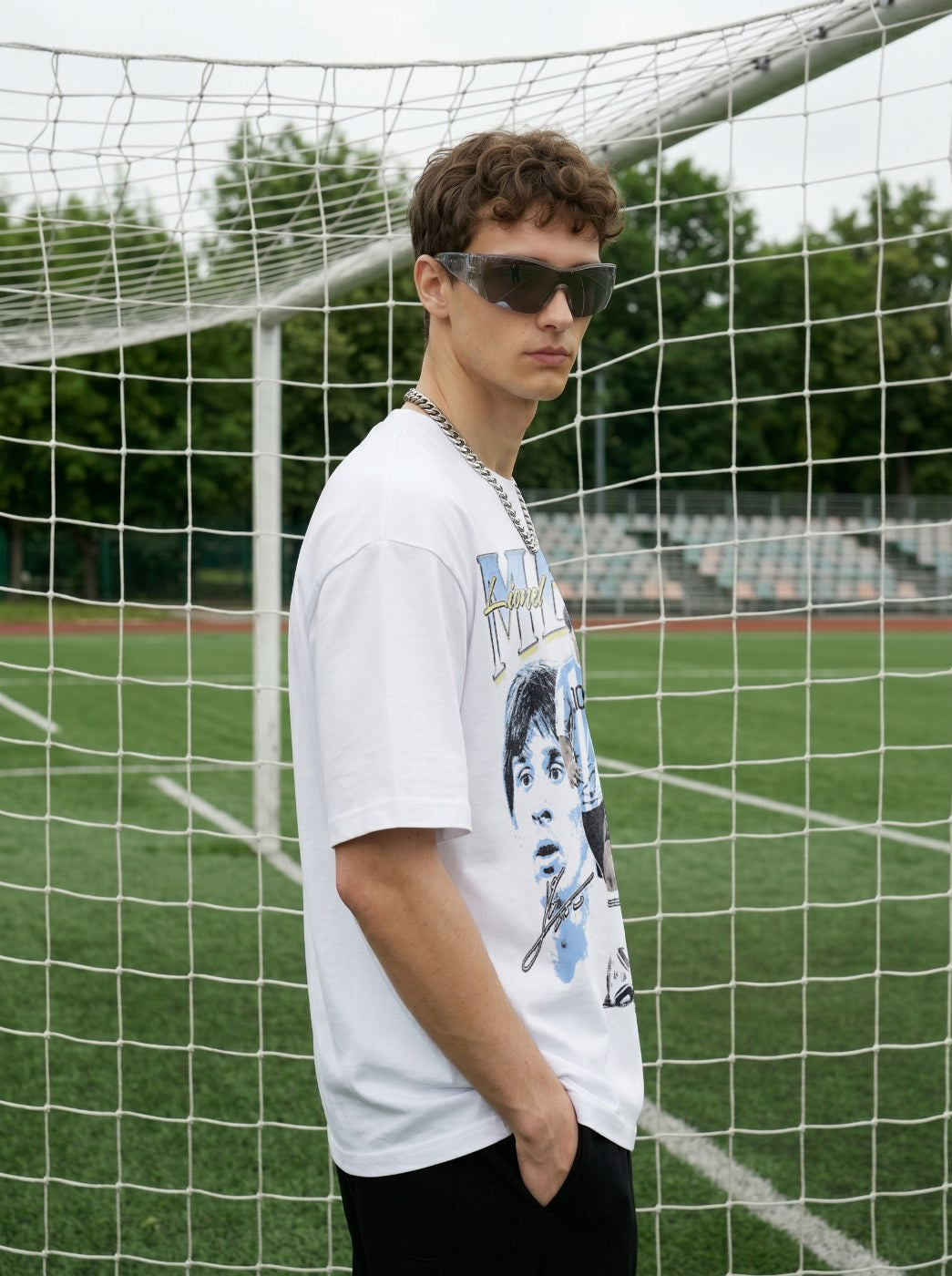 MESSI VINTAGE TEE · KICK OFF