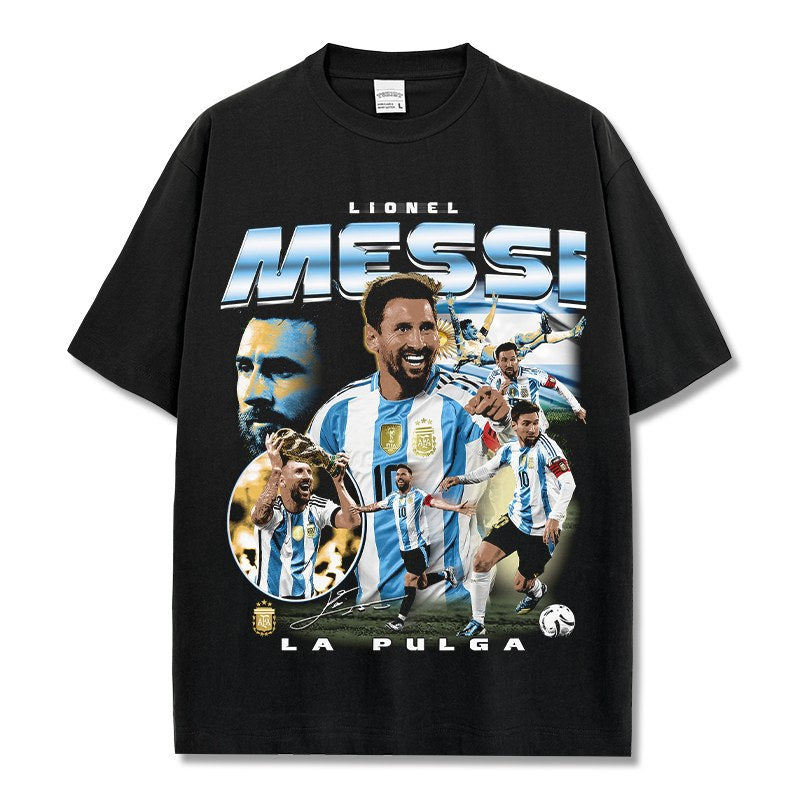 MESSI VINTAGE TEE · FLOODLIGHTS