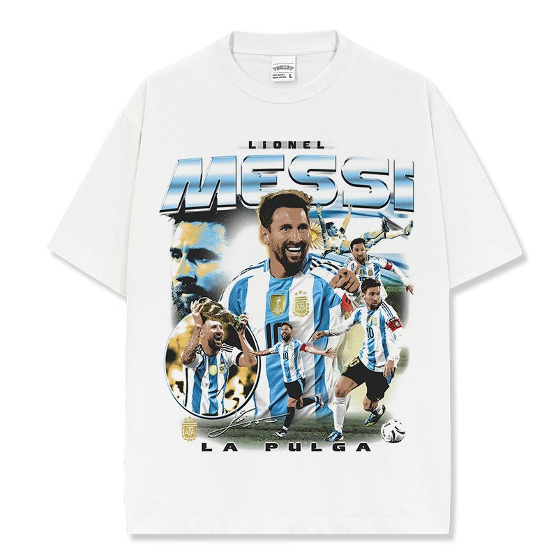 MESSI VINTAGE TEE · FLOODLIGHTS