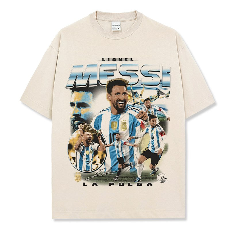 MESSI VINTAGE TEE · FLOODLIGHTS