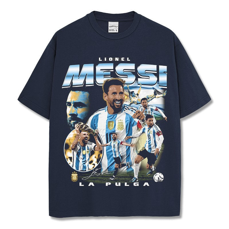 MESSI VINTAGE TEE · FLOODLIGHTS