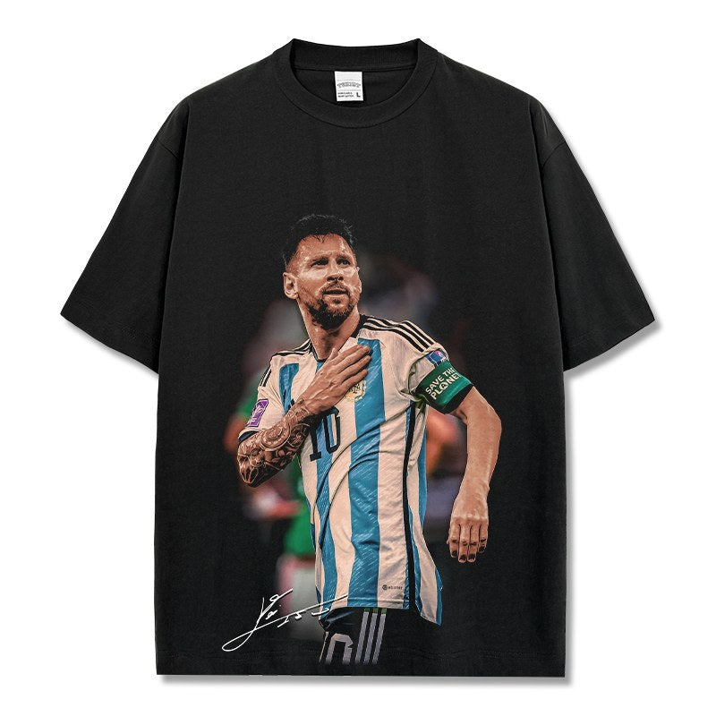 MESSI VINTAGE TEE · AWAY DAYS