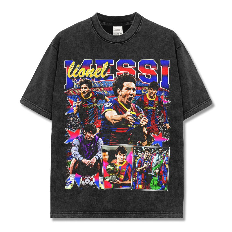 MESSI VINTAGE TEE · DERBY DAY