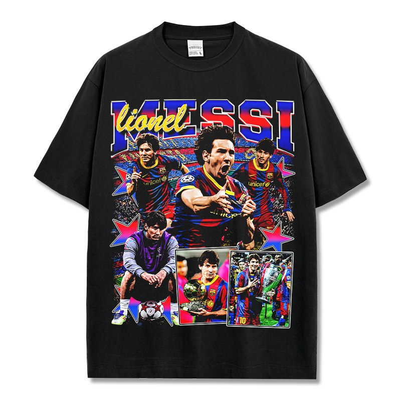 MESSI VINTAGE TEE · DERBY DAY