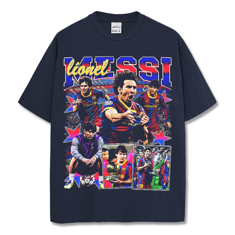 MESSI VINTAGE TEE · DERBY DAY