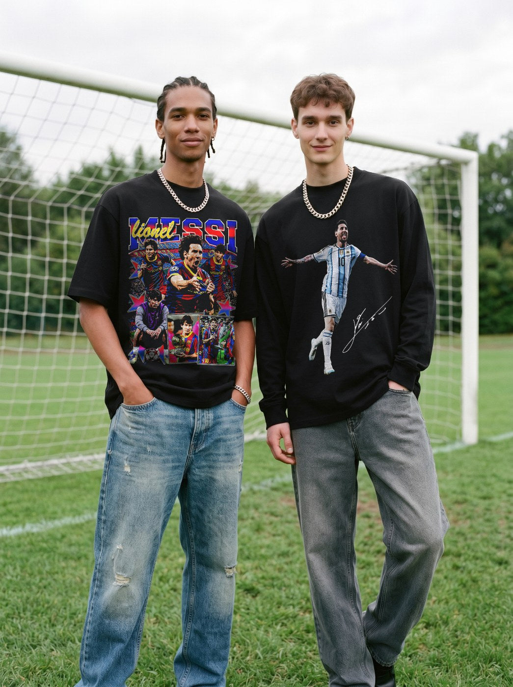 MESSI VINTAGE TEE · DERBY DAY