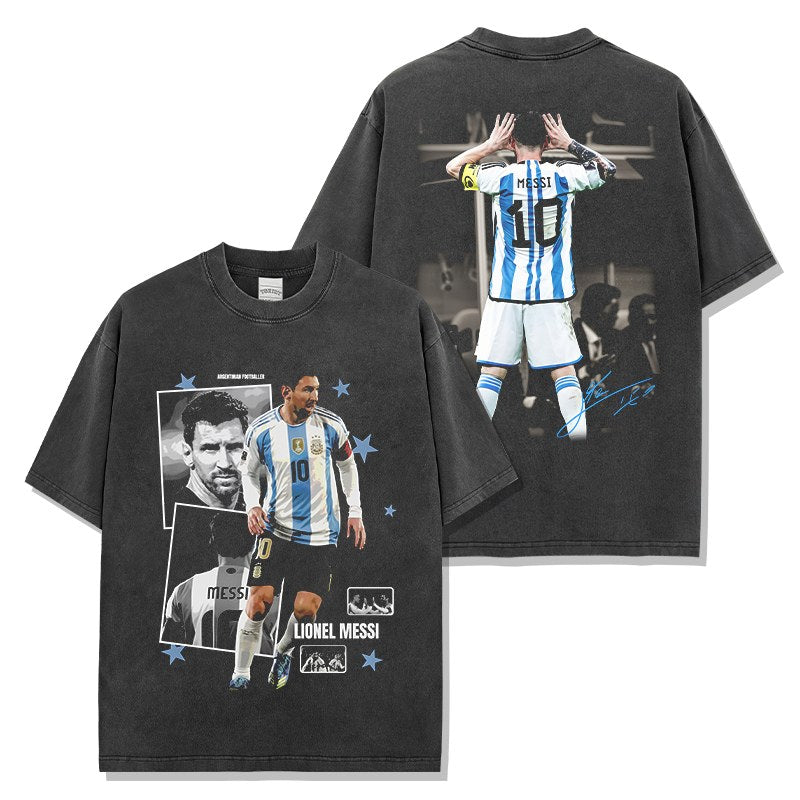 MESSI VINTAGE TEE · CURVA SUD