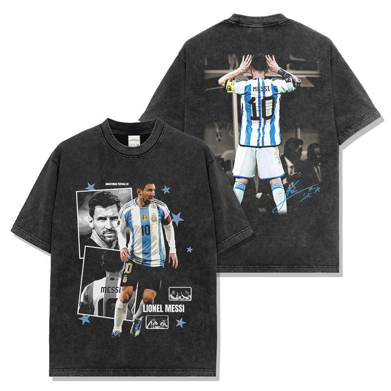 MESSI VINTAGE TEE · CURVA SUD