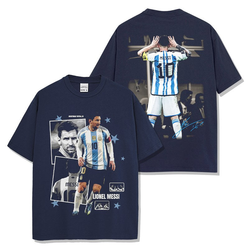 MESSI VINTAGE TEE · CURVA SUD