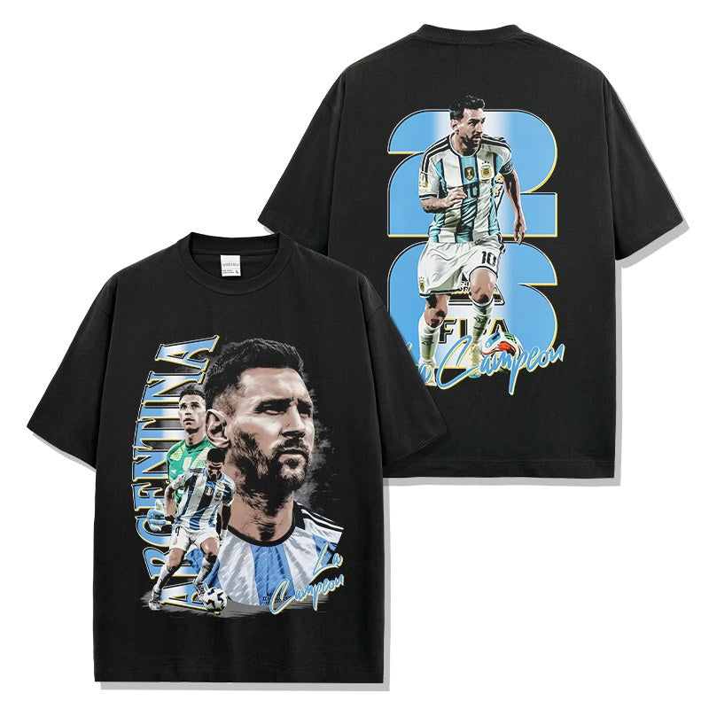 MESSI VINTAGE TEE · FINAL WHISTLE
