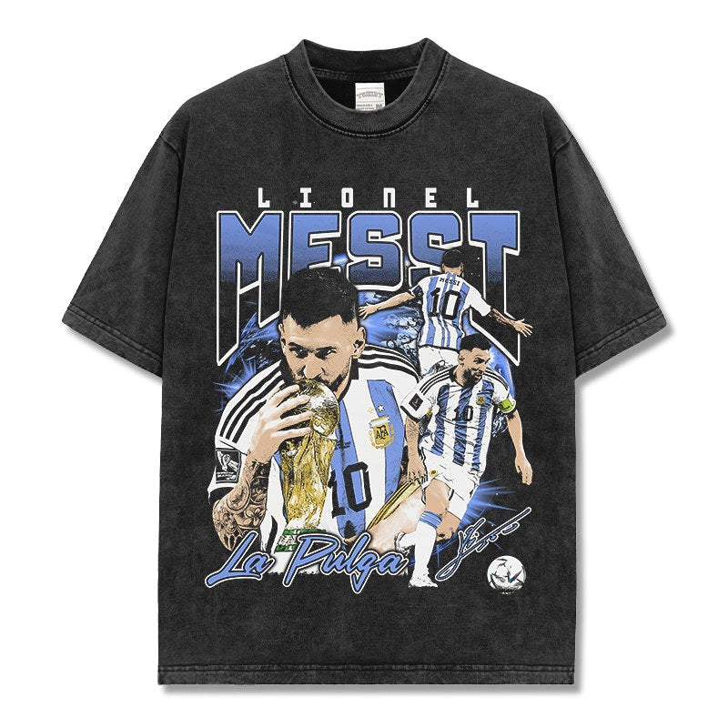 MESSI VINTAGE TEE · NIGHT GAME
