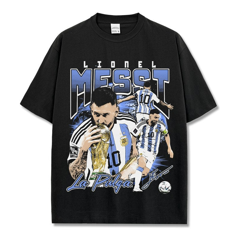 MESSI VINTAGE TEE · NIGHT GAME