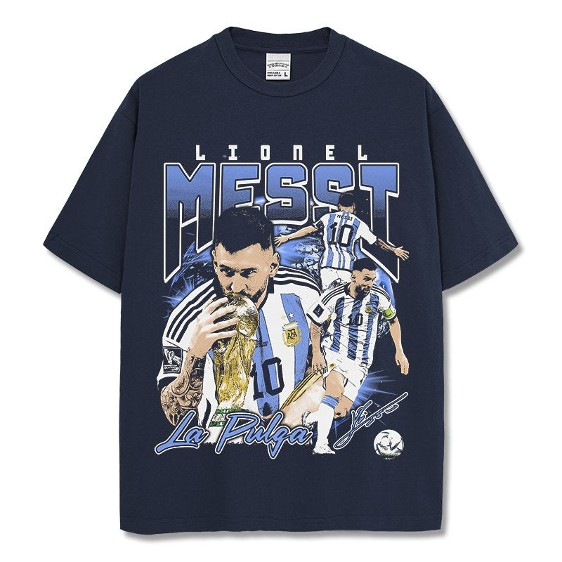 MESSI VINTAGE TEE · NIGHT GAME