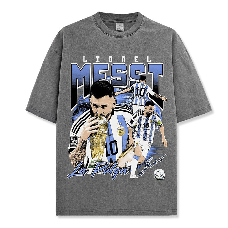 MESSI VINTAGE TEE · NIGHT GAME