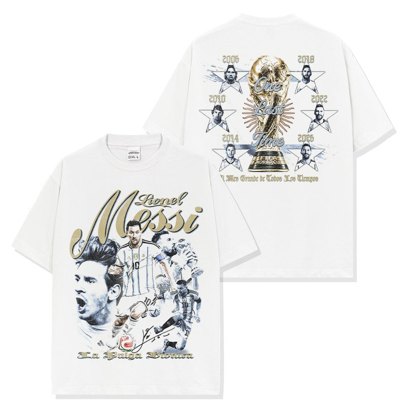MESSI VINTAGE TEE · THE MAGICIAN