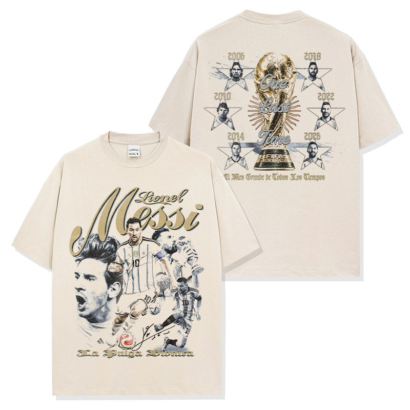 MESSI VINTAGE TEE · THE MAGICIAN
