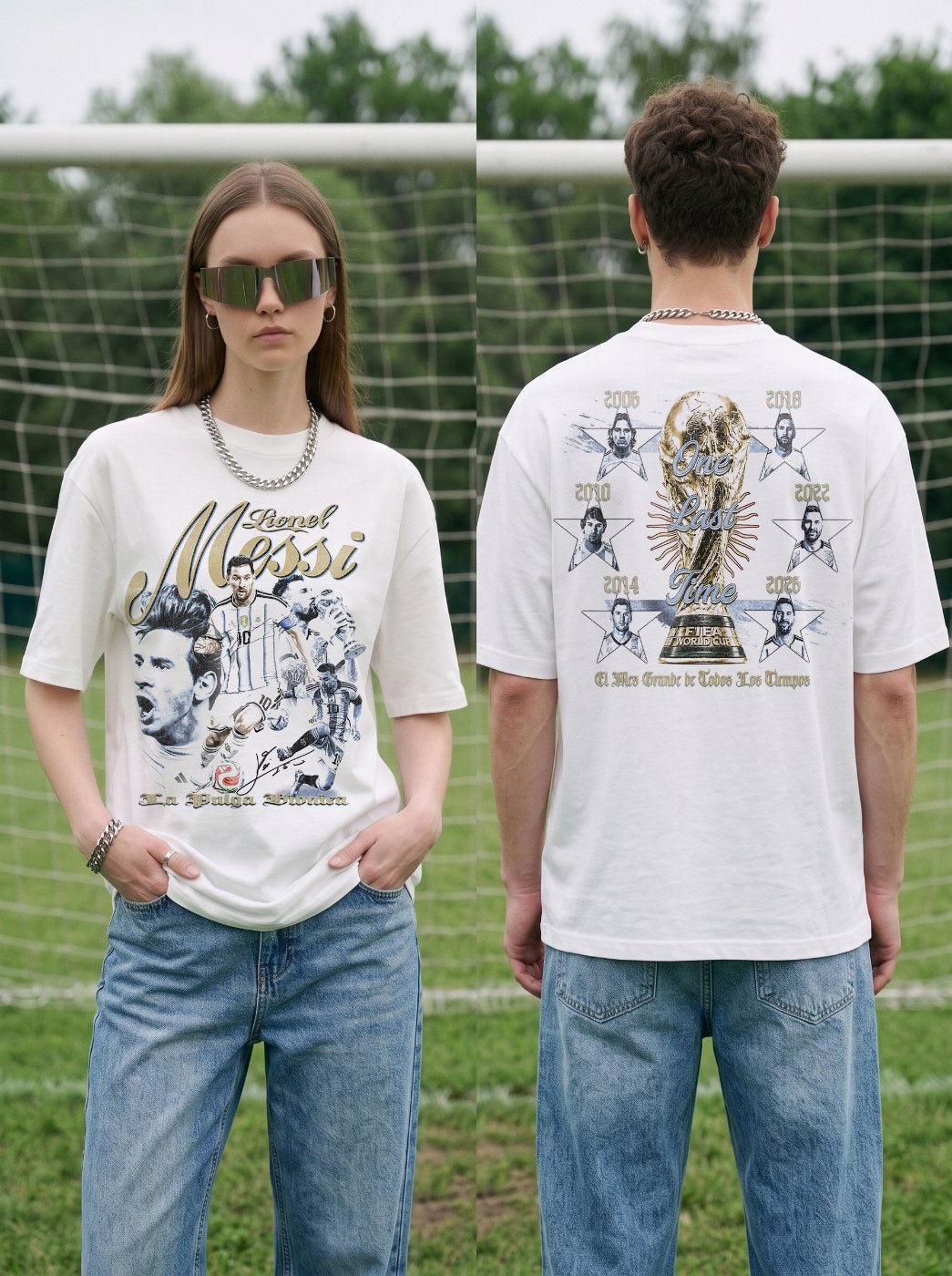 MESSI VINTAGE TEE · THE MAGICIAN