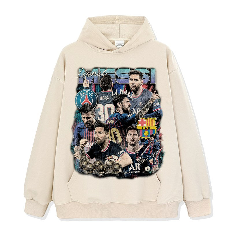 MESSI VINTAGE HOODIE · ICON