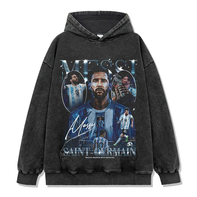 MESSI VINTAGE HOODIE · KING