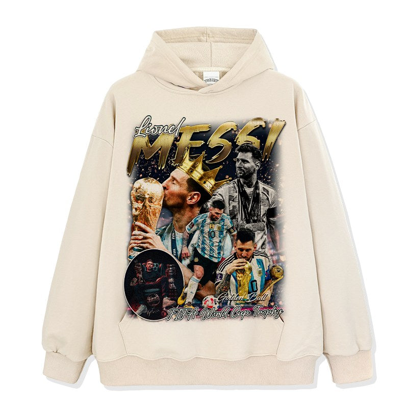 MESSI VINTAGE HOODIE · GOAT