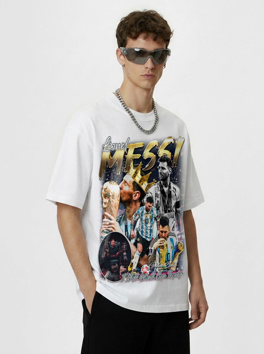 MESSI VINTAGE HOODIE · GOAT
