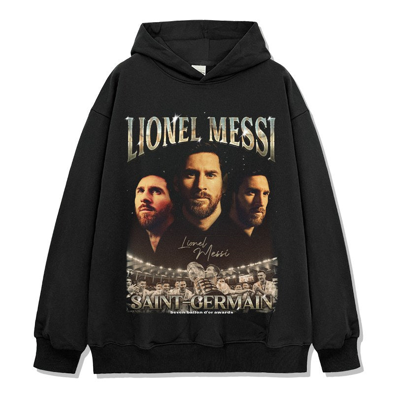 MESSI VINTAGE HOODIE · CAPTAIN