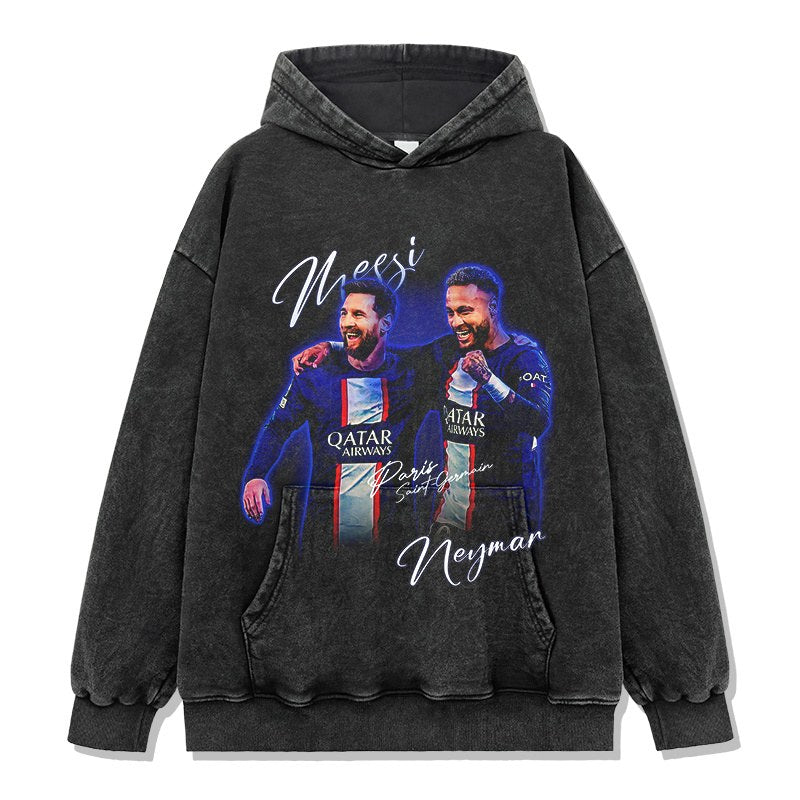 MESSI VINTAGE HOODIE · HAT TRICK