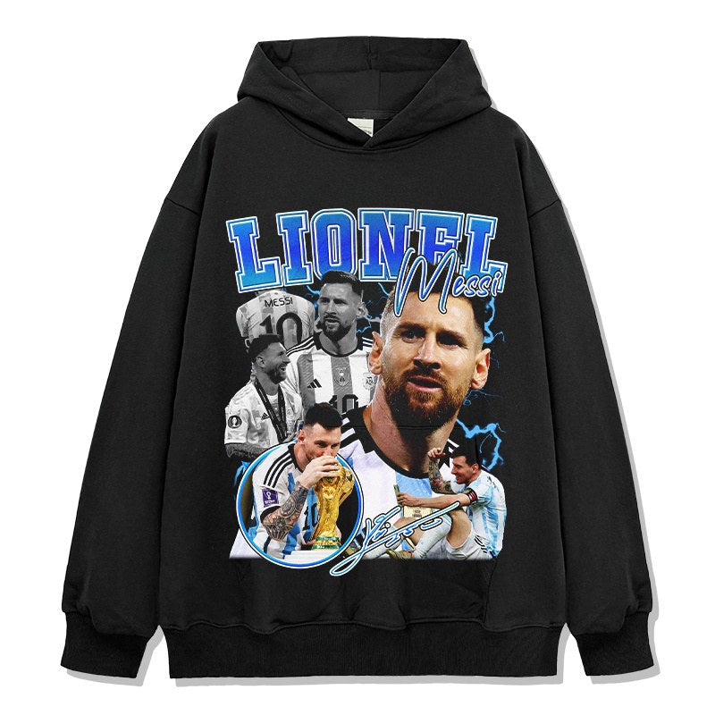 MESSI VINTAGE HOODIE · CORNER FLAG