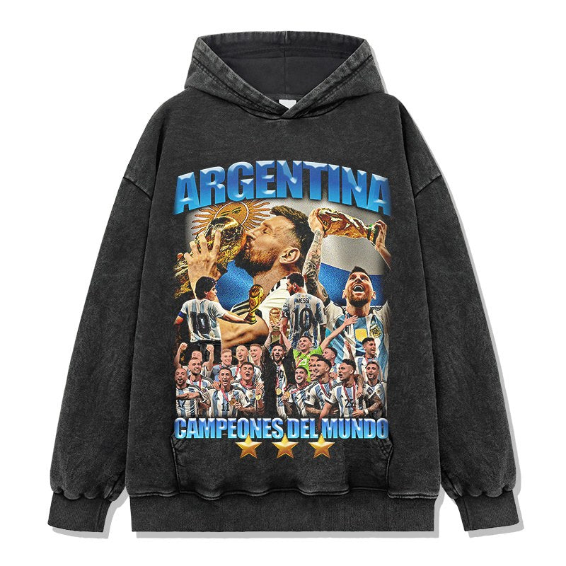 MESSI VINTAGE HOODIE · FREE KICK