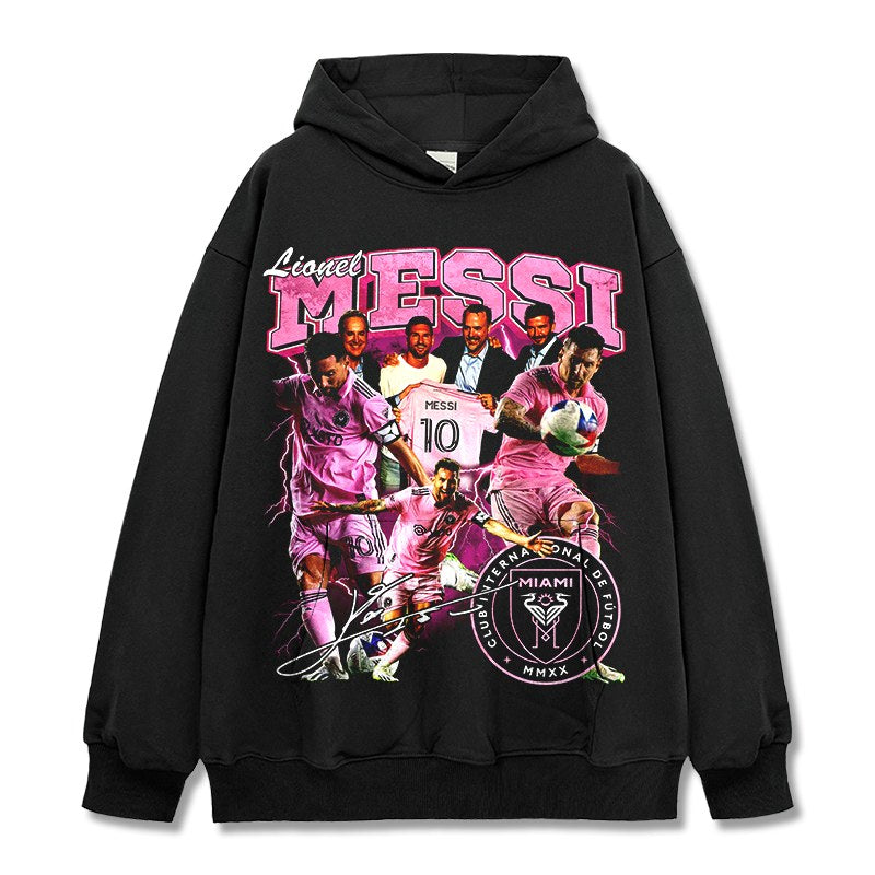 MESSI VINTAGE HOODIE · ELASTICO